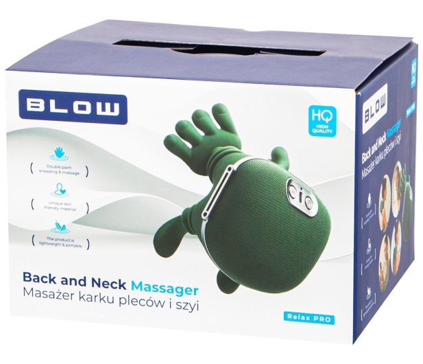 BLOW Masażer karku pleców i szyi RELAX PRO - 1603885 - zdjęcie 6